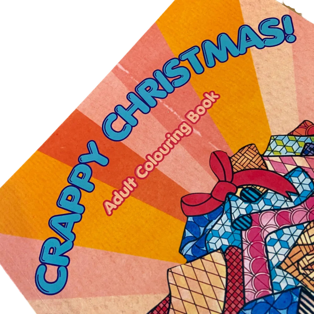 Adult Colouring Book - Crappy Christmas