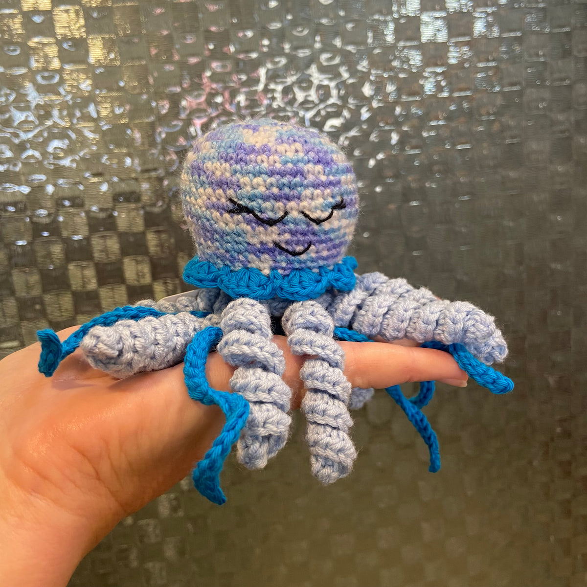 Octopus Crochet Toy - multi coloured