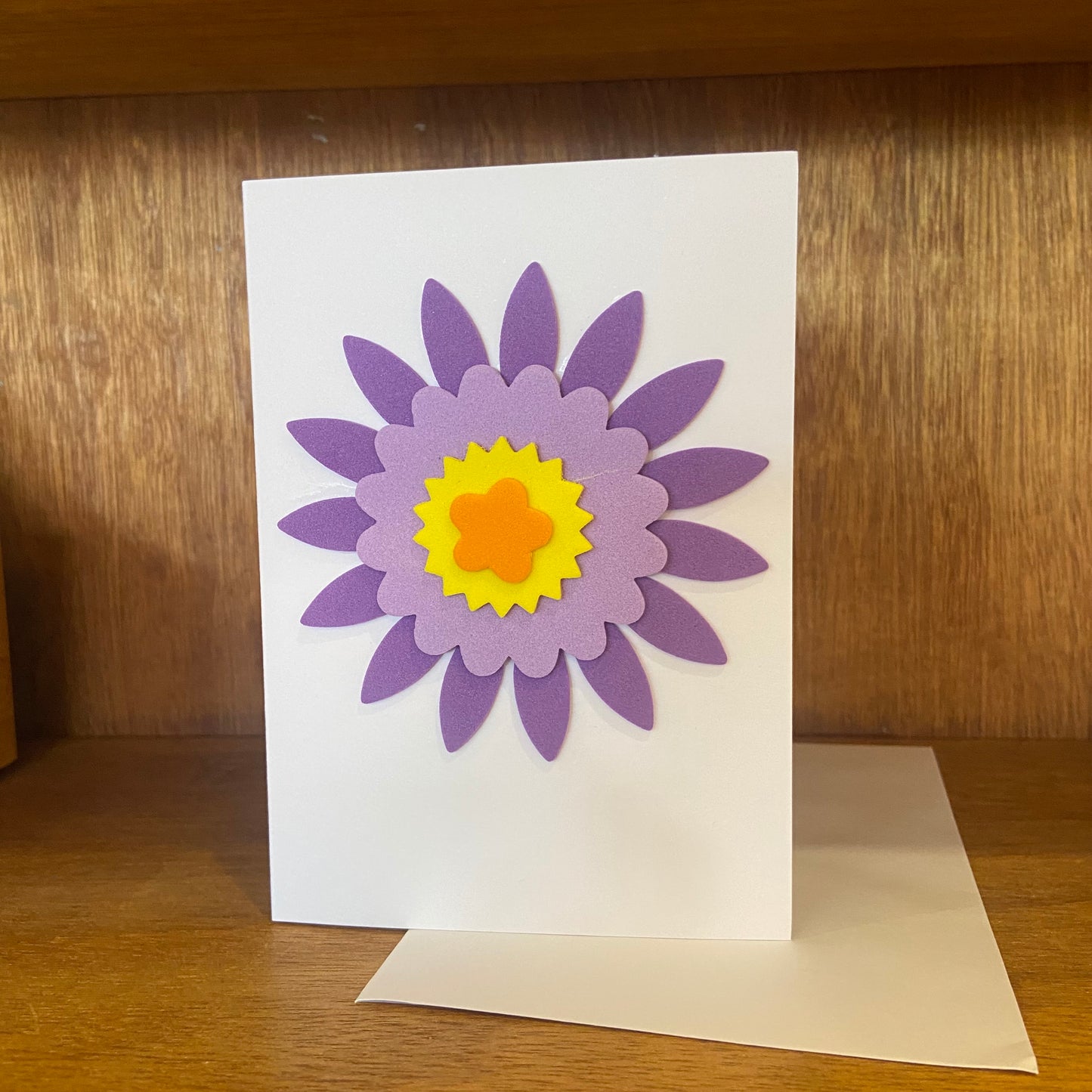 2D Flower Greeting Cards