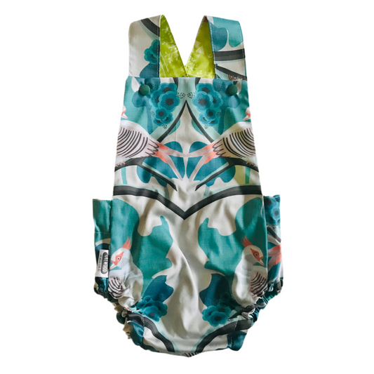 Baby Toddler Summer Romper - Crested Pigeons