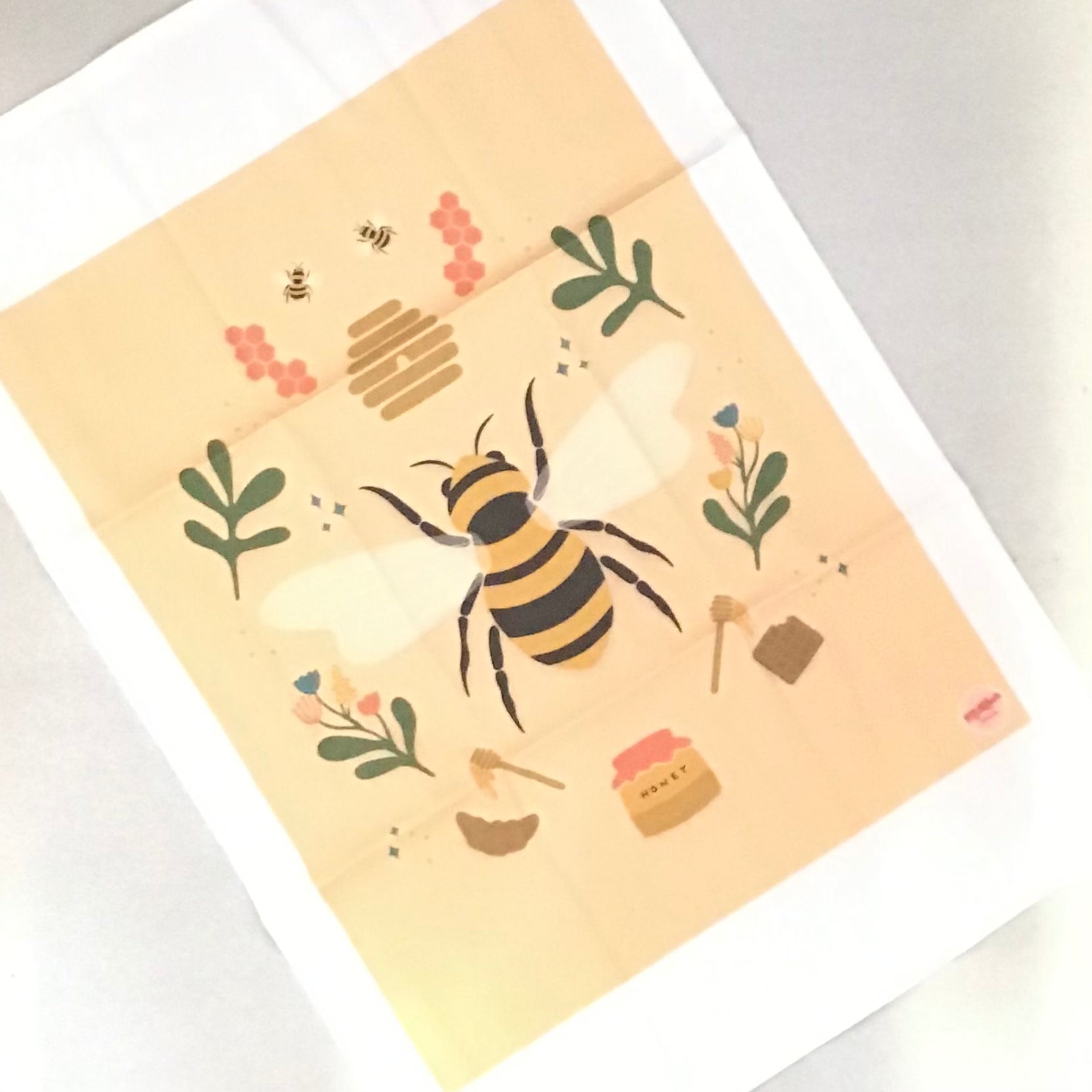 Tea Towel - Honey Bee