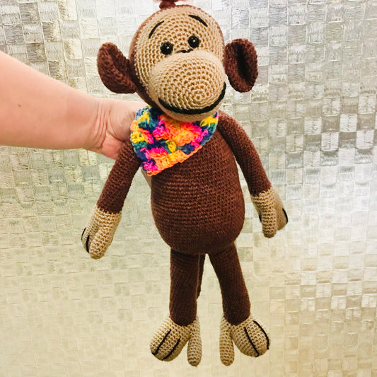 Crochet Monkey Toy