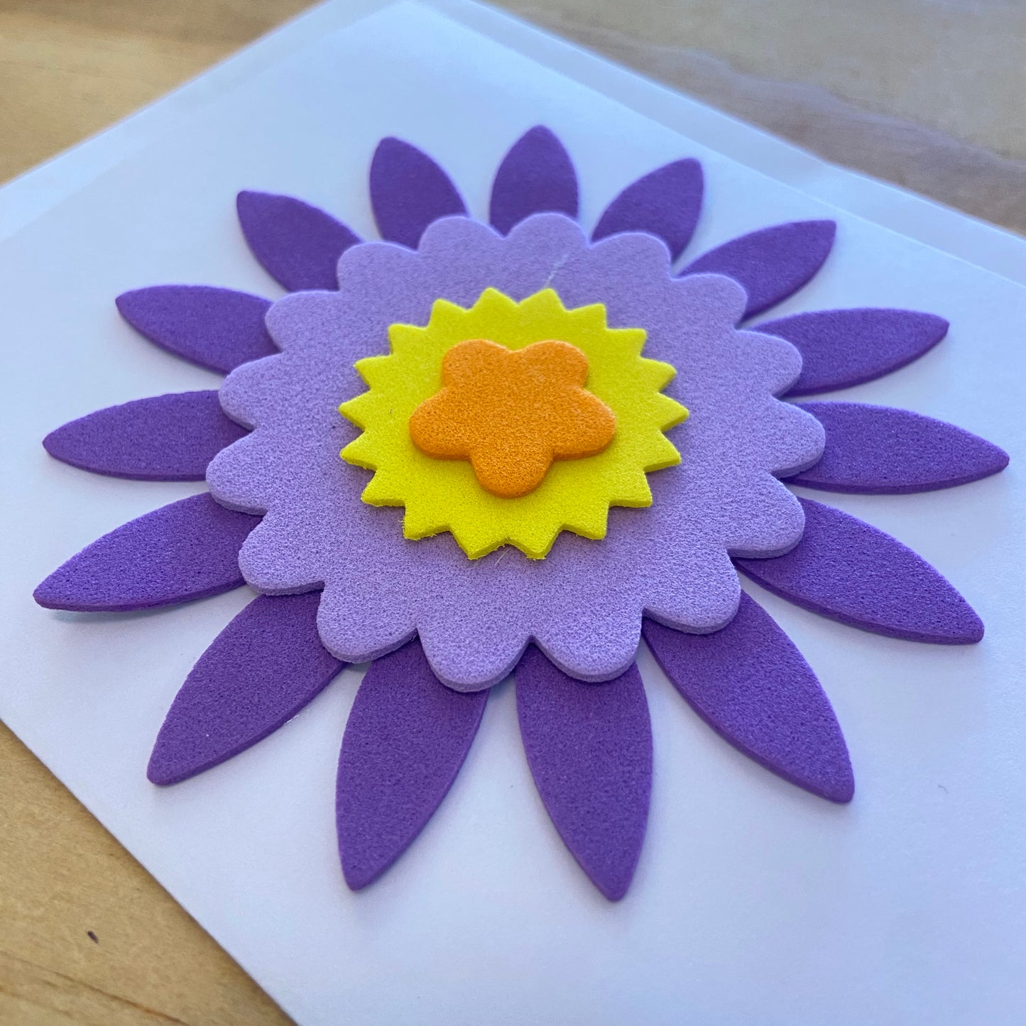 2D Flower Greeting Cards