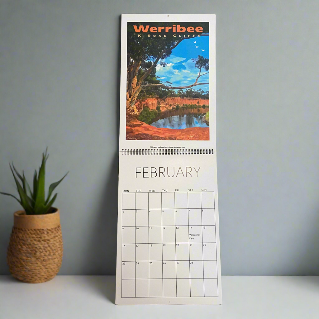 2026 Westie Wall Calendar by Kerrie Gottliebsen (A3)