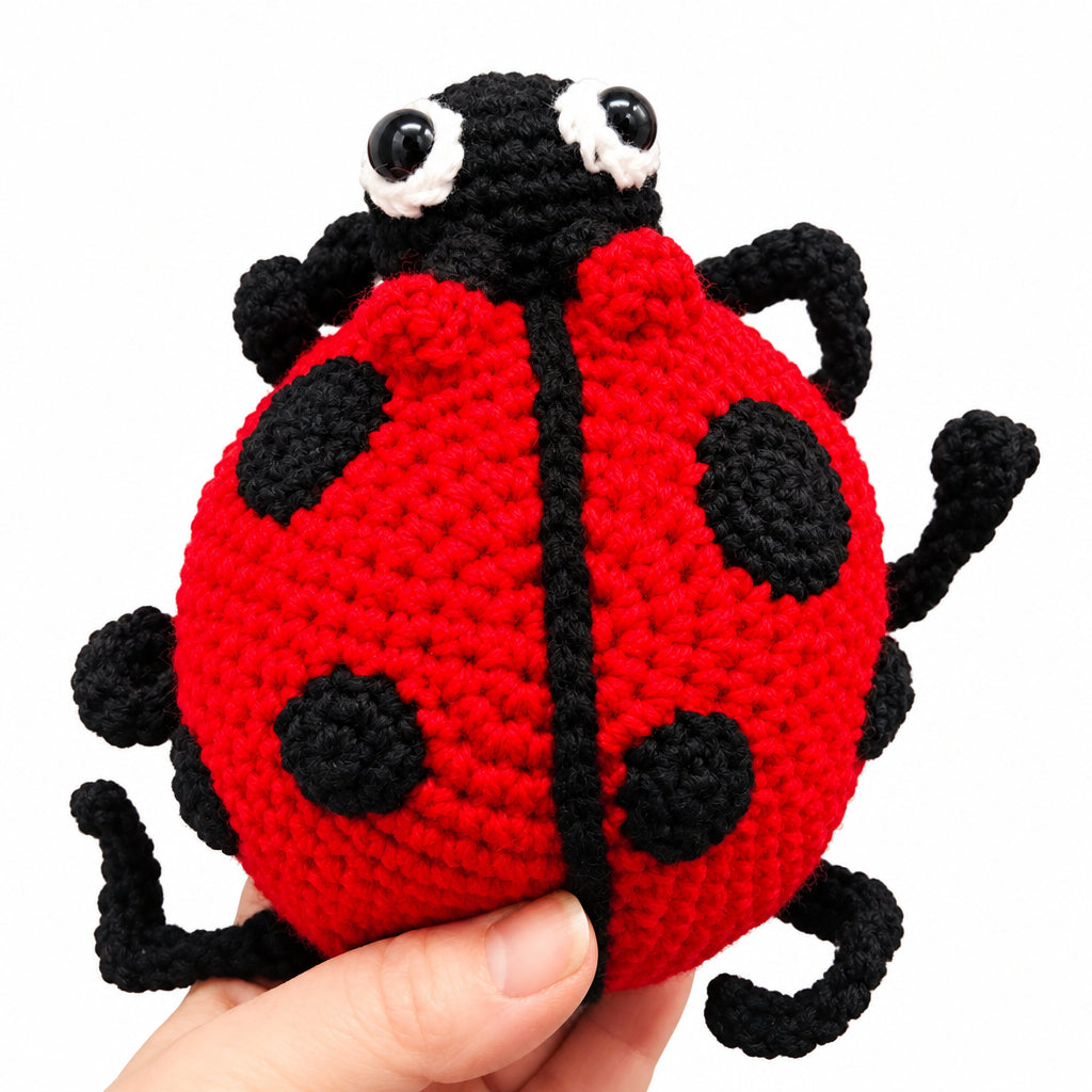 Lady Bug Crochet Toy