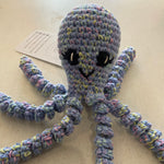 Octopus Crochet Toy - multi coloured