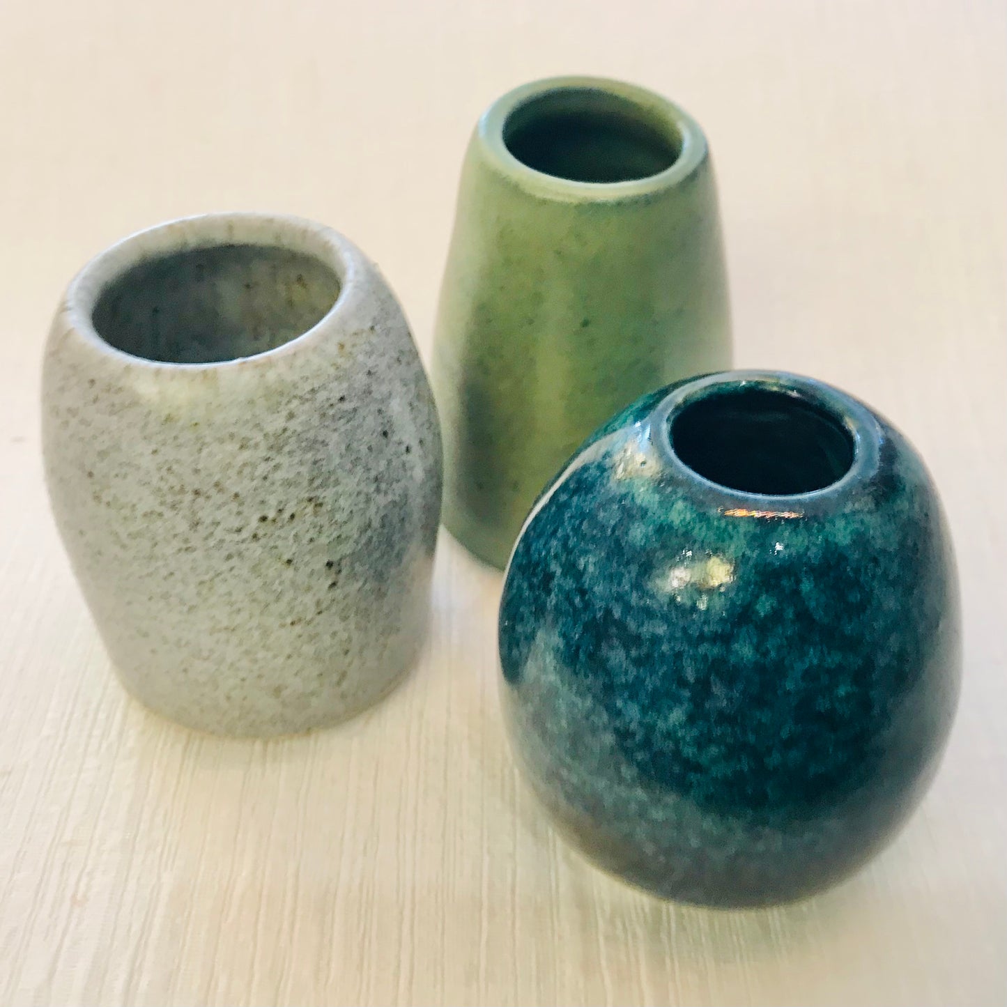Ceramic Handthrown Tiny Vases