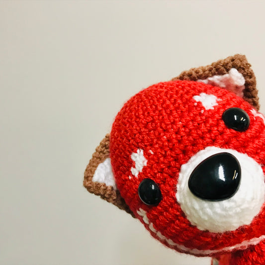 Red Panda Crochet Toy