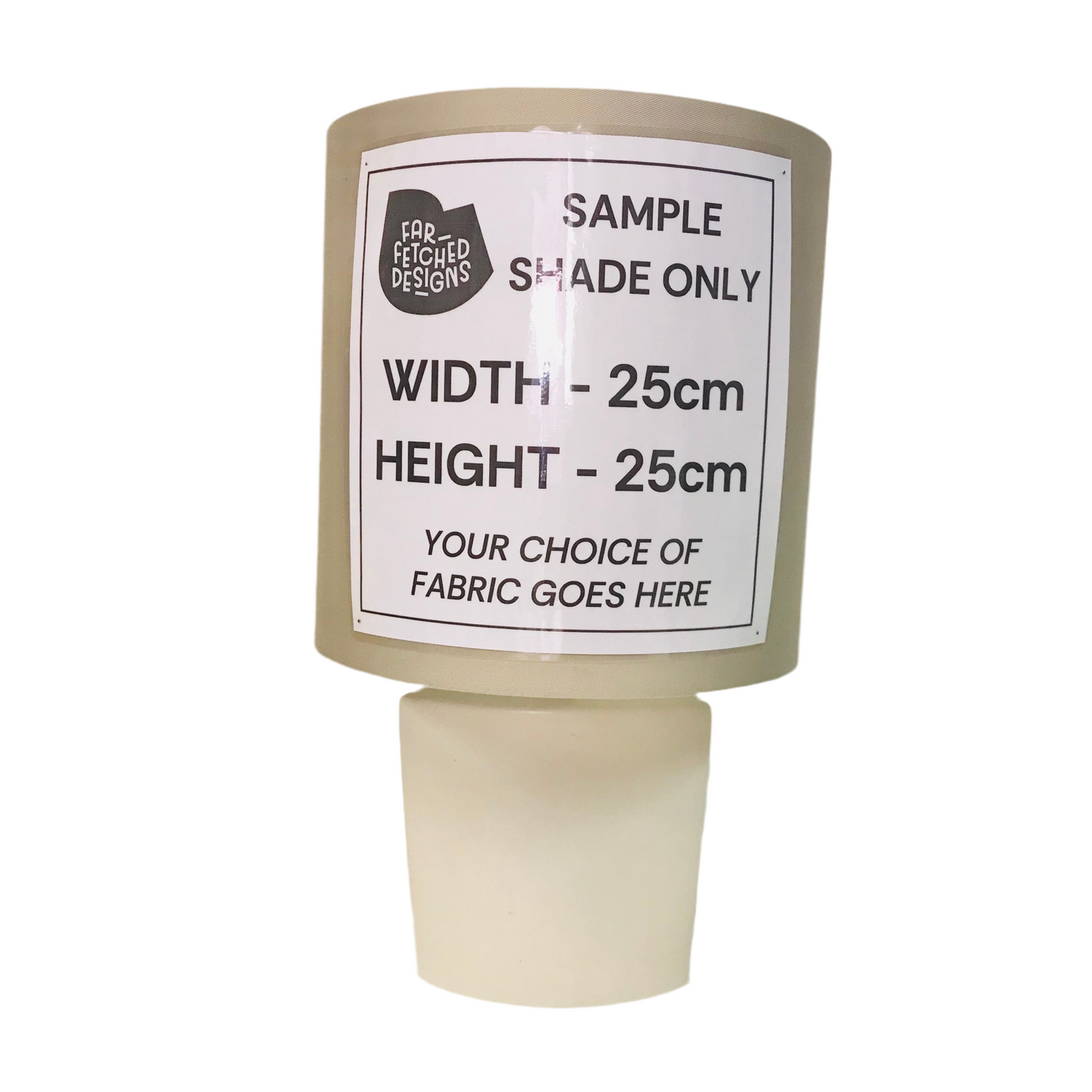 Lamp Base Only - Flattened Oval Ceramic Table Lamp