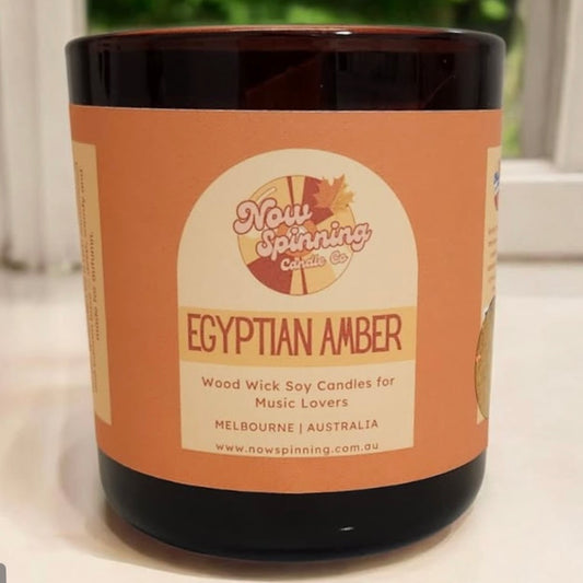 Candles for Music Lovers - Egyptian Amber