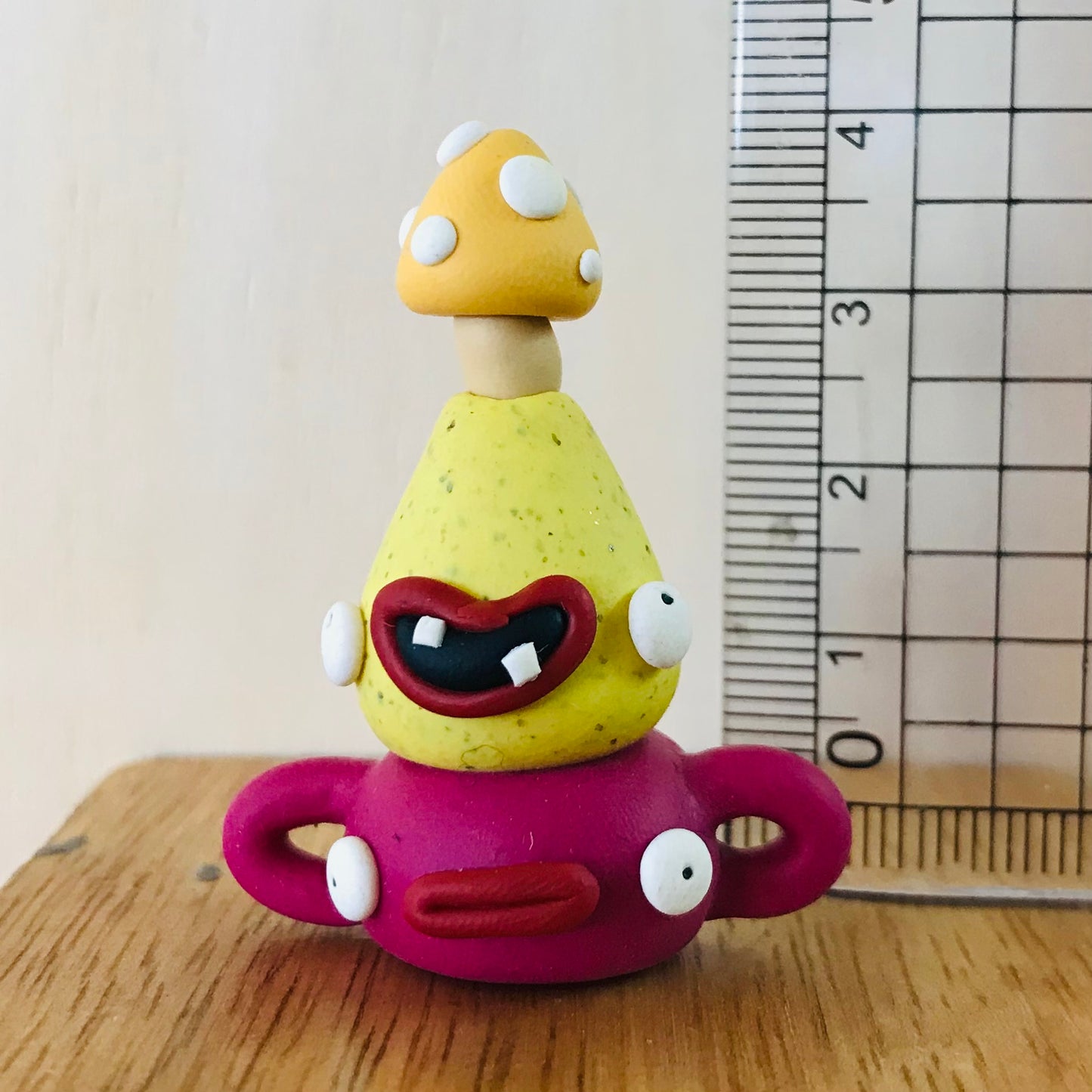 Polymer Clay Mini Pot Plant Figurines