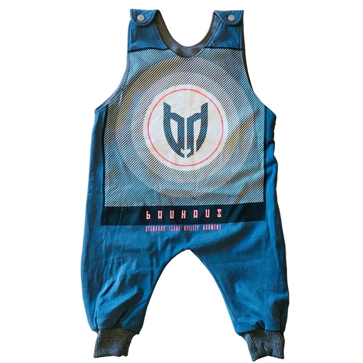 Baby Toddler Long Romper - UPCYCLED TEE Bauhaus