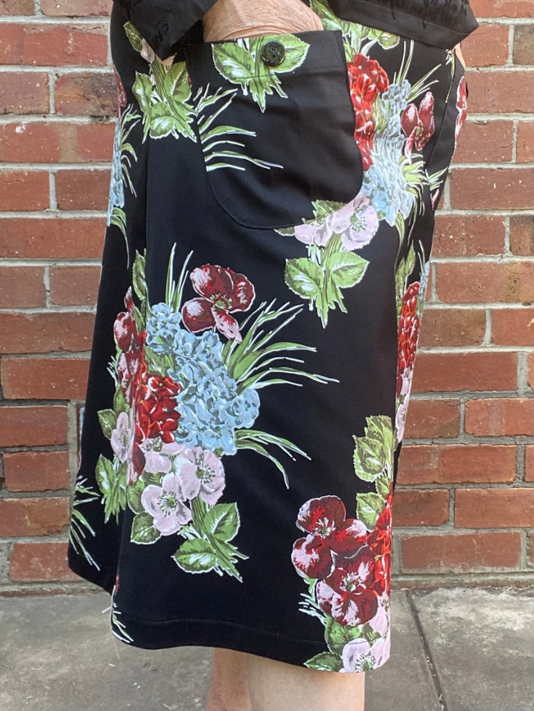 Women's Handmade Pocket Skirt - Romance