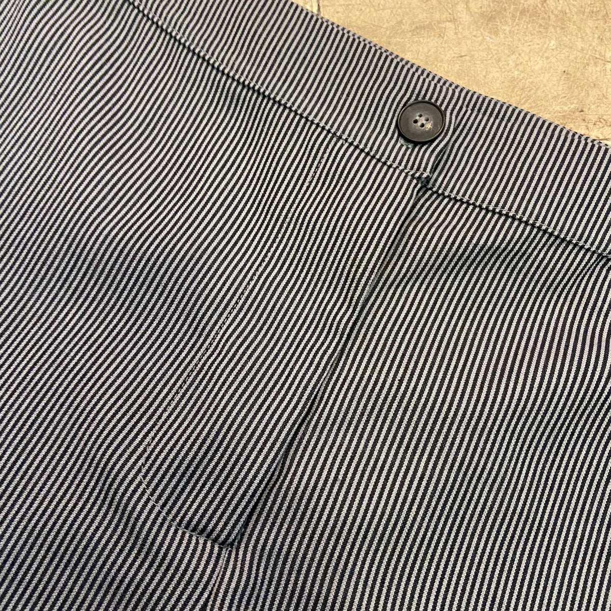 Women's Handmade Wide Legged Pants - Pinstripe