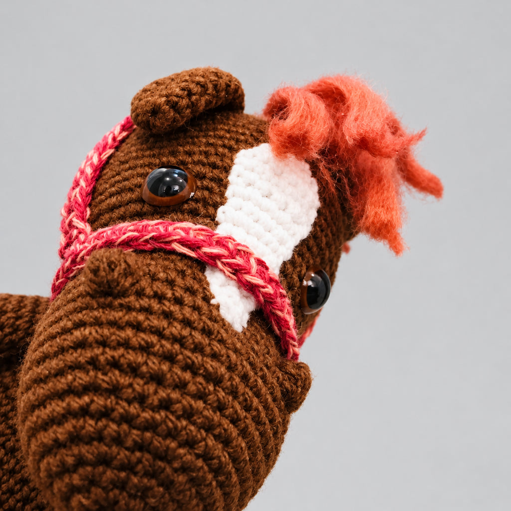 Horse Crochet Toy