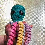 Octopus Crochet Toy - 100% cotton for Premmies & Newborns