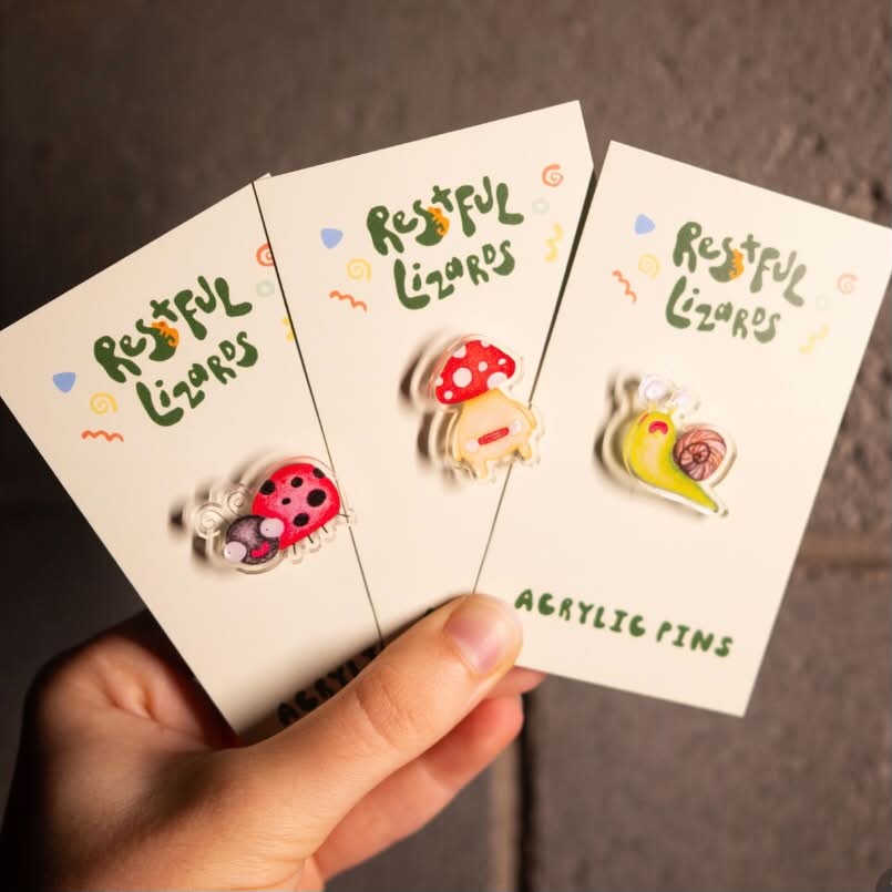 Mini Acrylic Pins