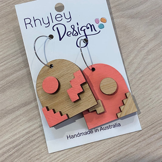 3D Shapes Statement Earrings
