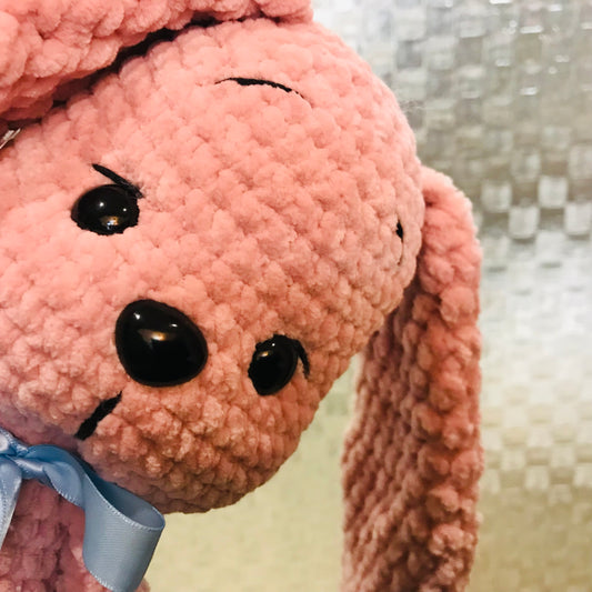 Standing Bunny Crochet Toy
