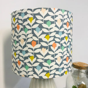 Custom Lamp Shade only - Pastel Vines