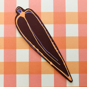 Handpainted Leather Bookmarks
