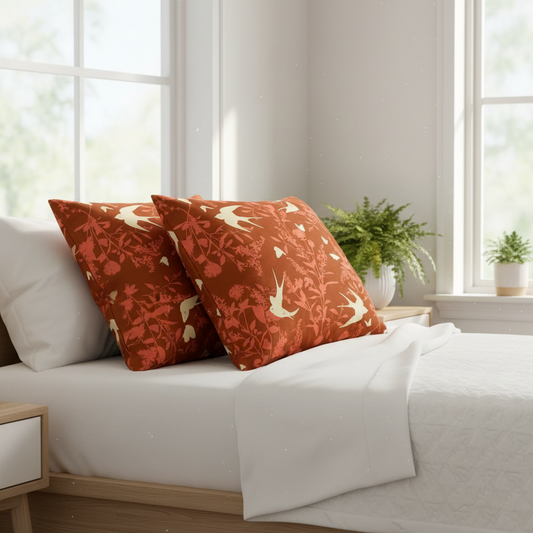 Pillow Case Set - Aviary (set of 2)