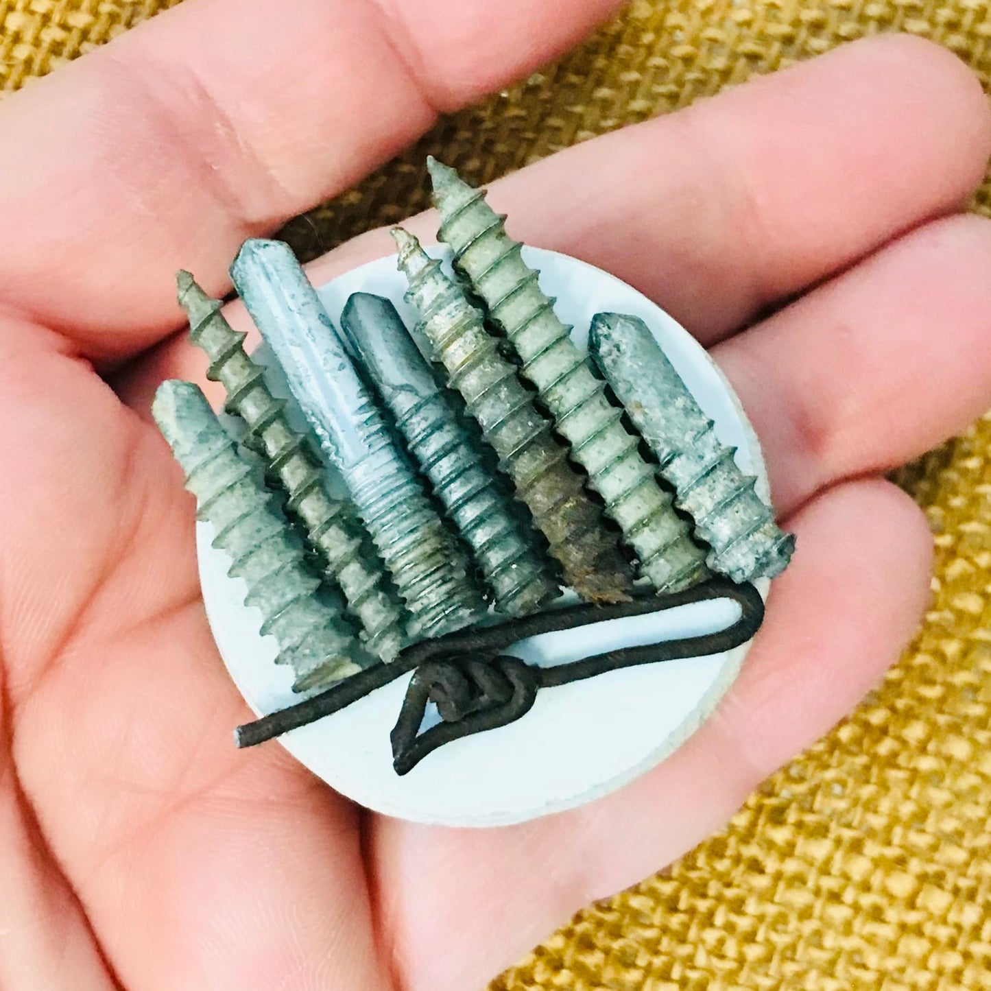 Found Object Brooch - Teeny Tiny City 4