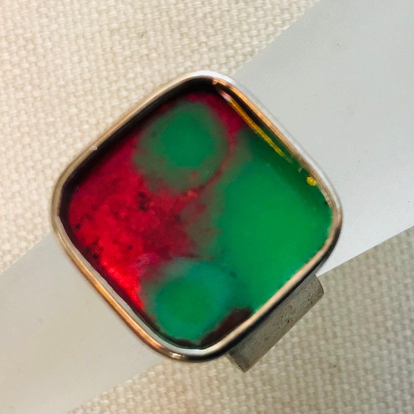 Mixed Metal & Resin adjustable rings