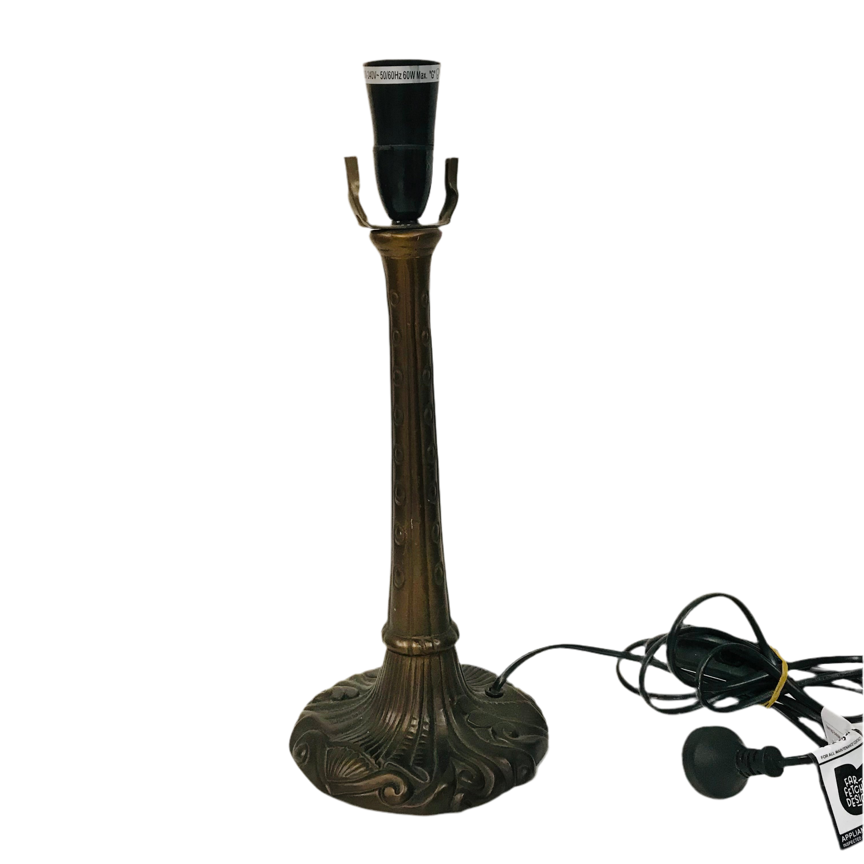 Faux Brass Fantasia Table Lamp