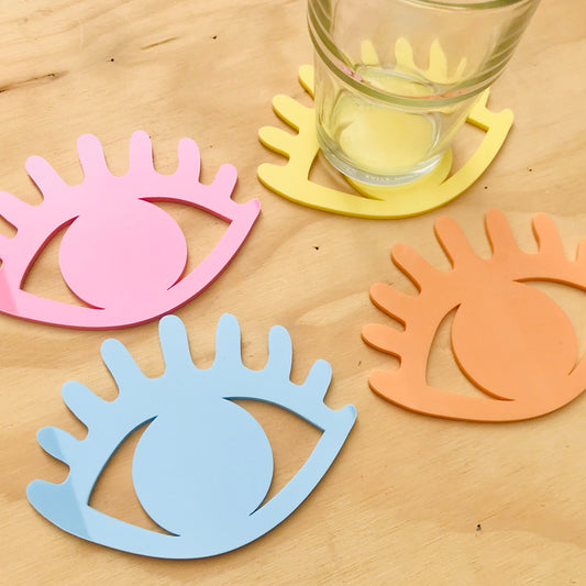 Eye See You Coasters (set of 4)