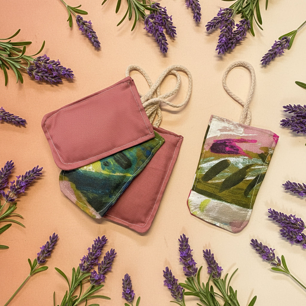 Scented Lavender Pouches (set of 4)
