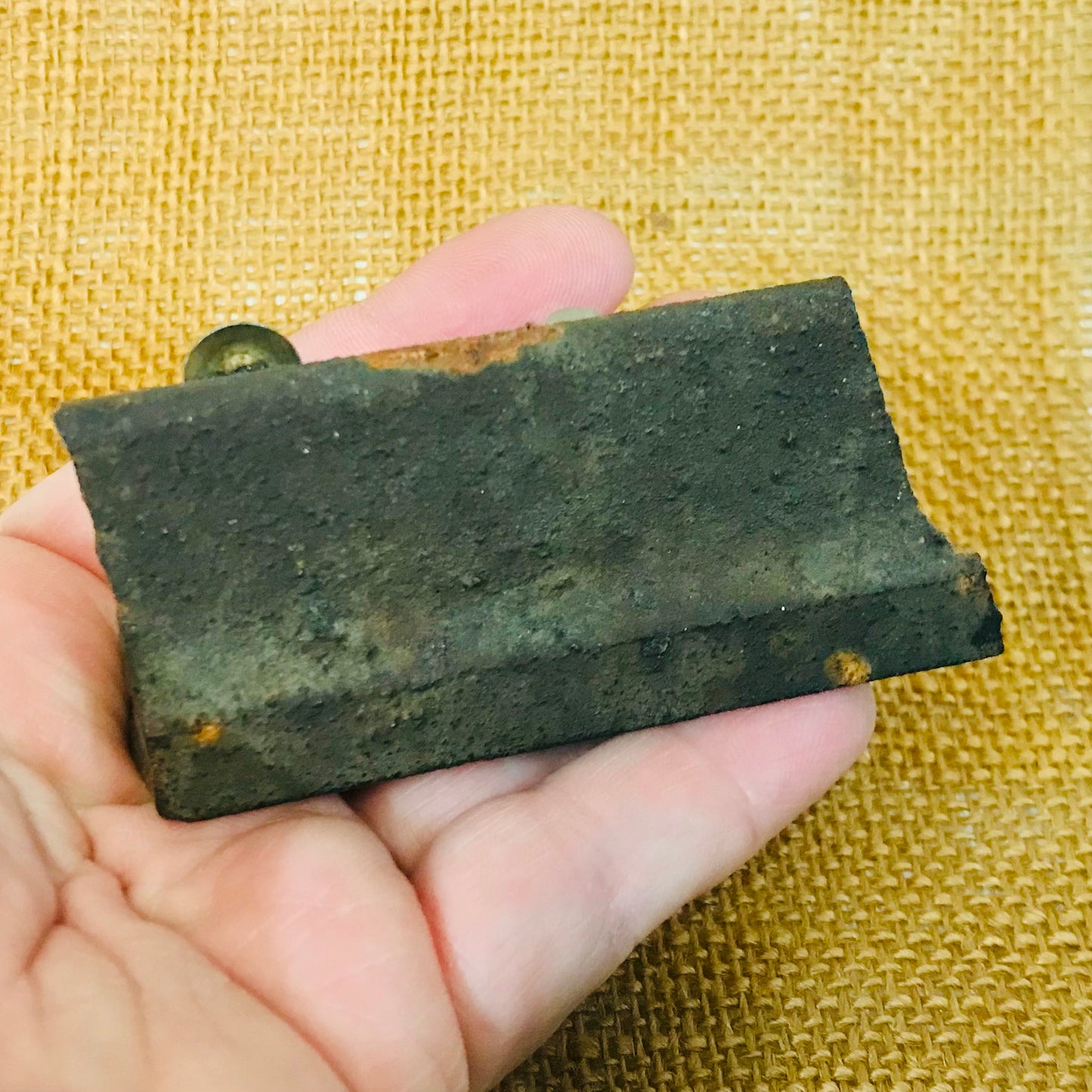 Found Object Sculpture - Bad Moon Rising 4: Moon Rust