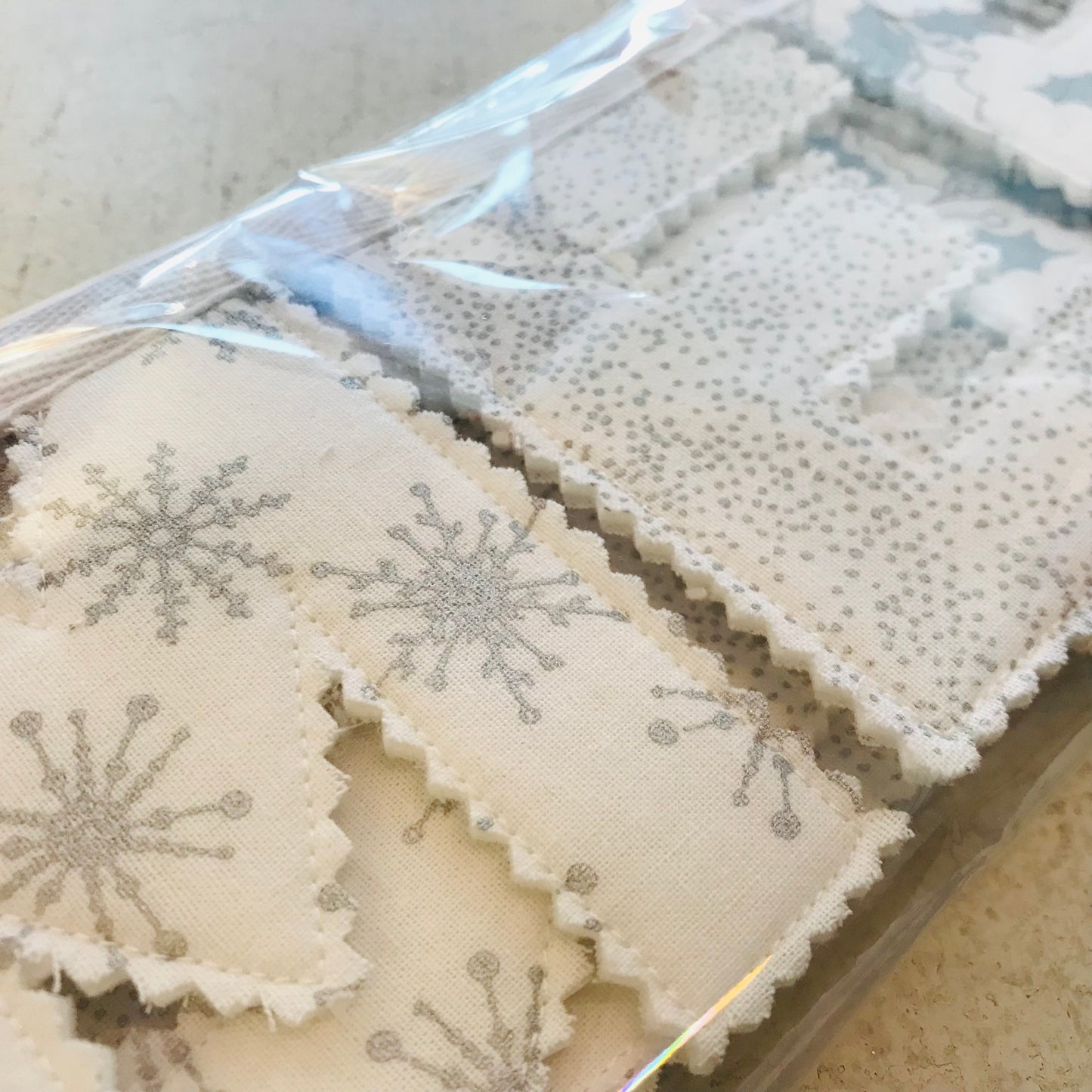 Handmade Fabric Merry Christmas Bunting