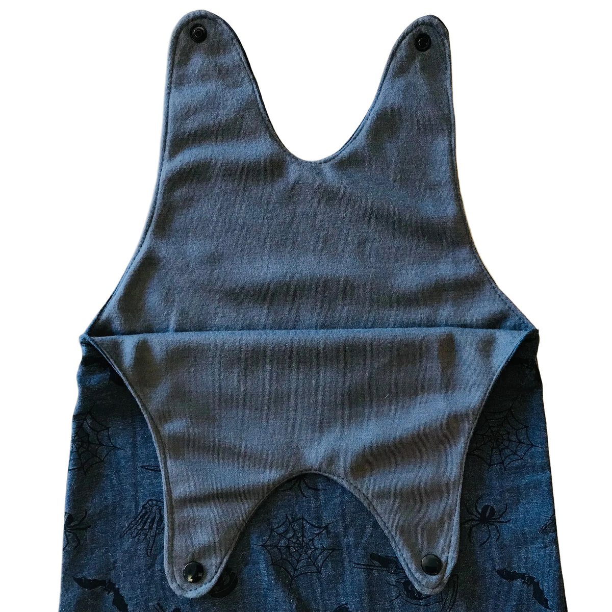 Baby Toddler Long Romper - UPCYCLED TEE Ooky Spooky Halloween