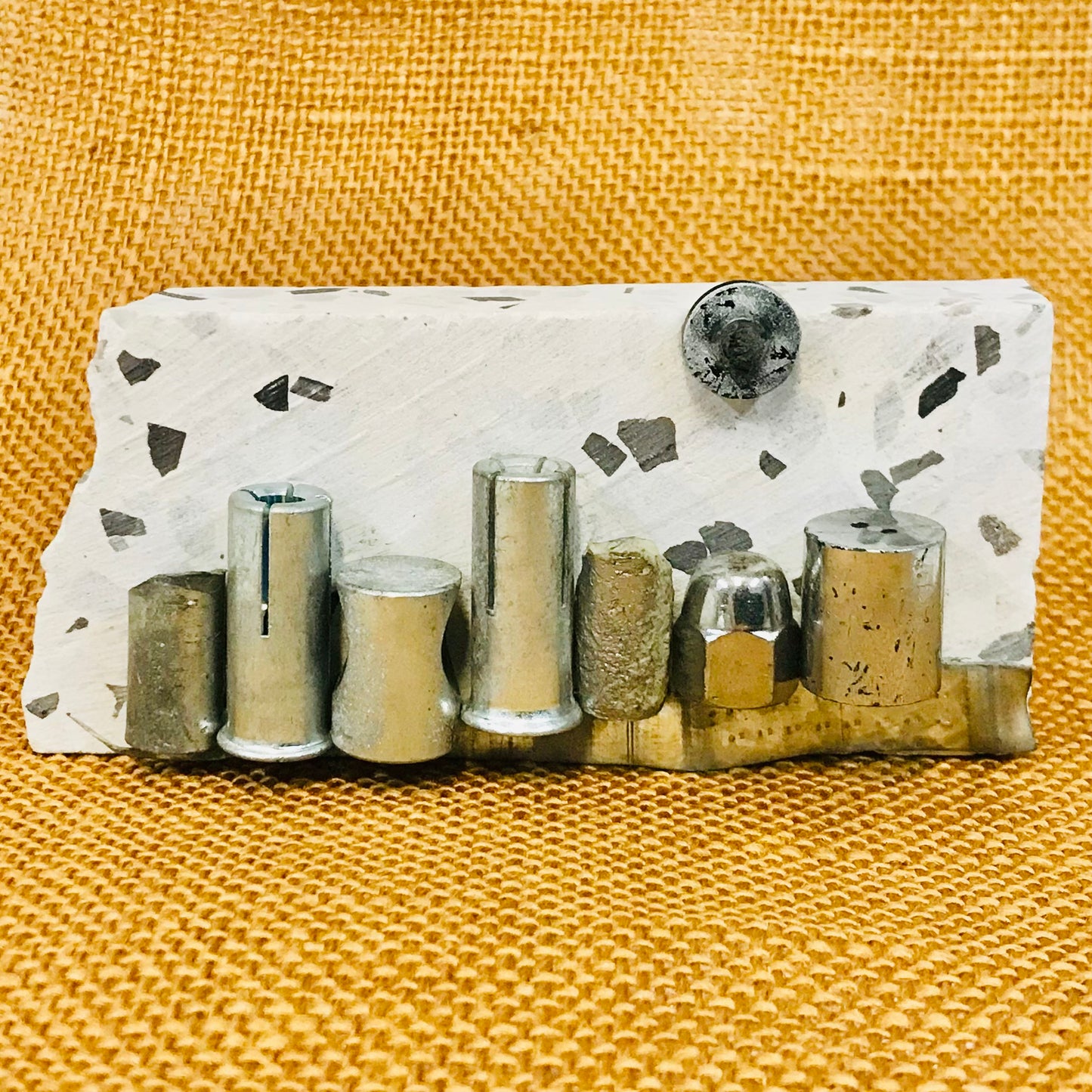 Found Object Sculpture - Bad Moon Rising 5: Rock Fall