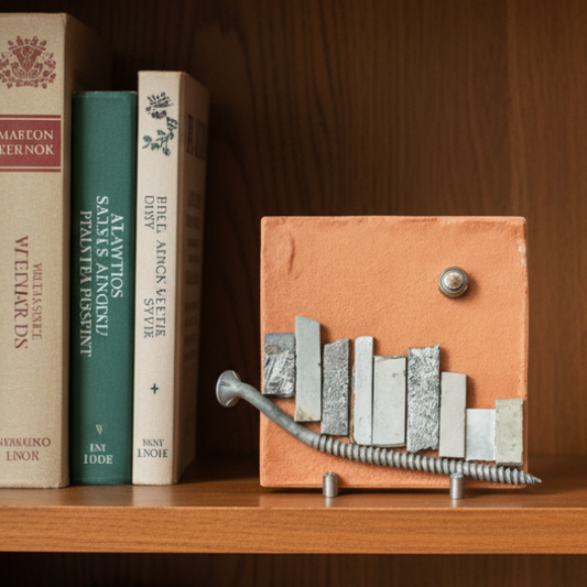 Found Object Sculpture - River City 2