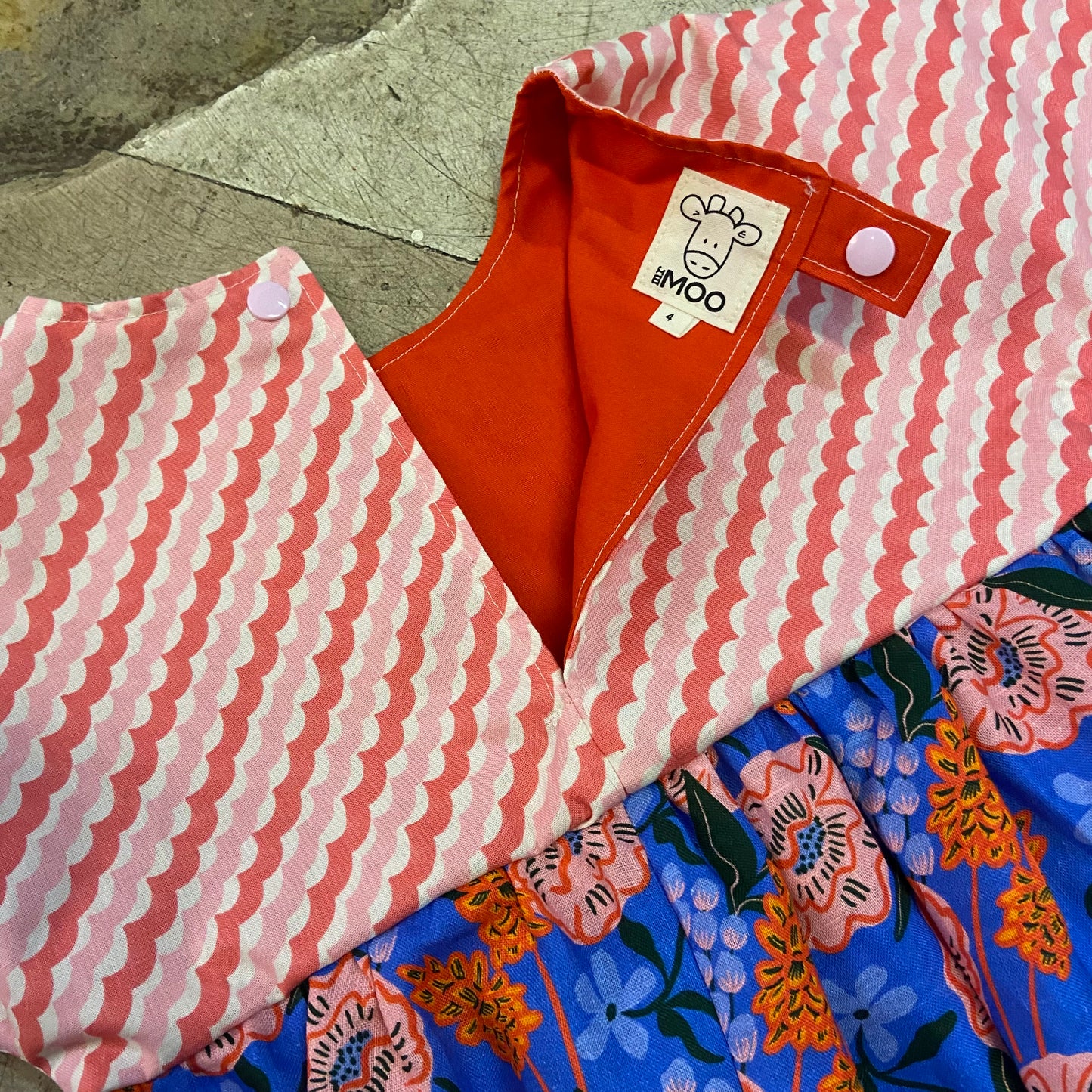 The Moxie Handmade Dress - Garden Floral