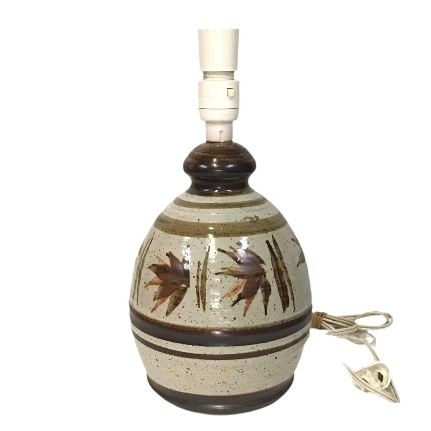 Lamp Base Only - Hand Pottered Rustic Table Lamp