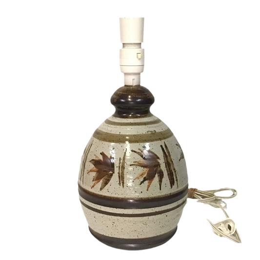 Lamp Base Only - Hand Pottered Rustic Table Lamp