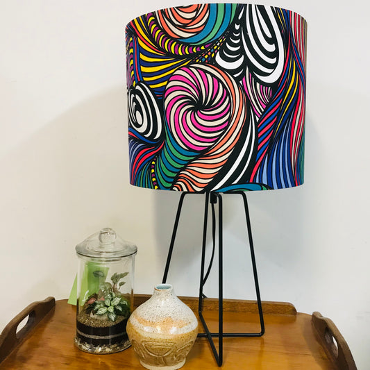 Custom Lamp Shade only - Taffy: Rainbow