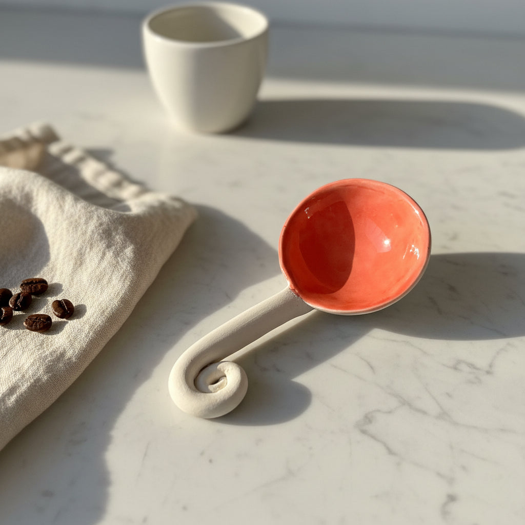 Handcrafted Ceramic Spoons