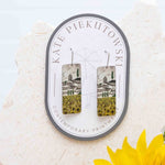 Aluminium Original Art Earrings