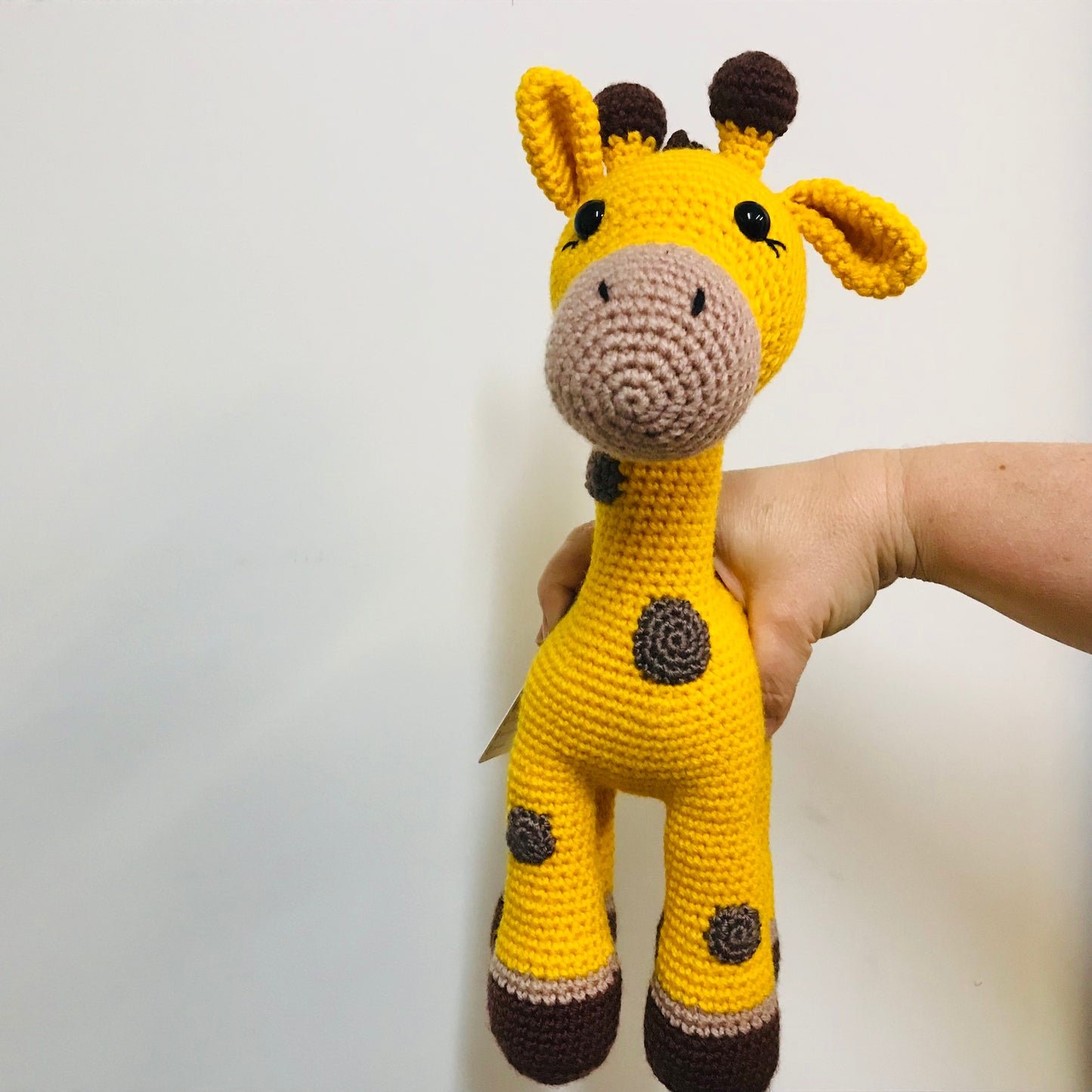 Standing Giraffe Crochet Toy