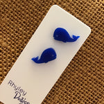 Novelty Studs Earrings - Graphic Acrylic