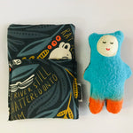 Handmade OOAK Mini Sleepy Bear with Sleeping Bag