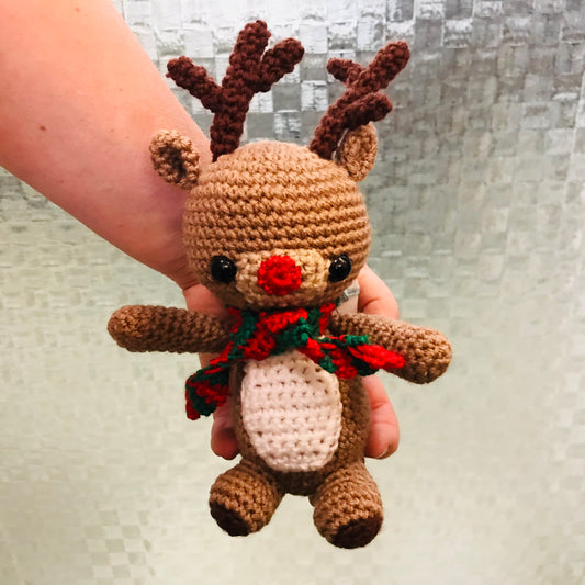 Junior Reindeer Crochet Toy