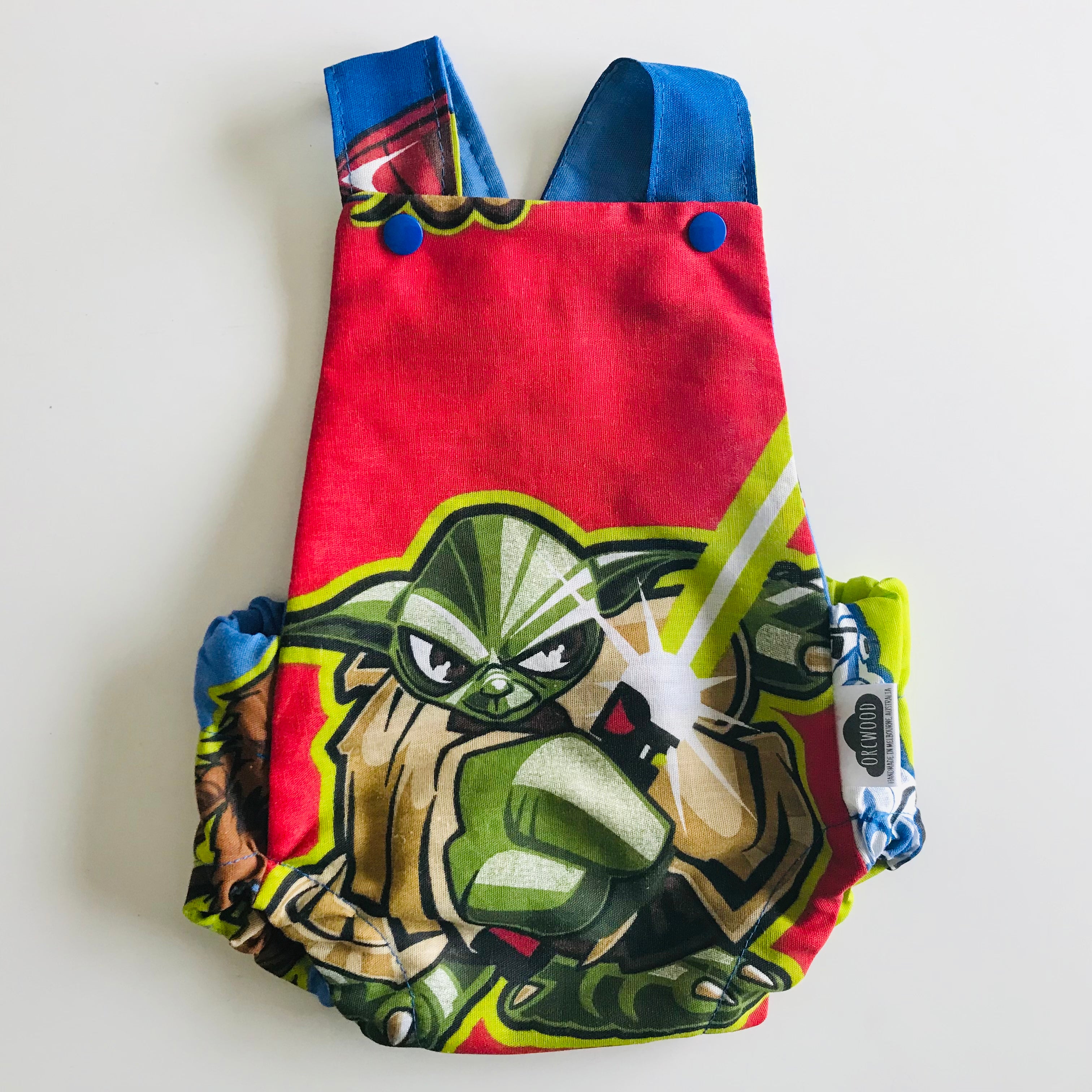 Baby Toddler Summer Romper - Upcycled Star Wars