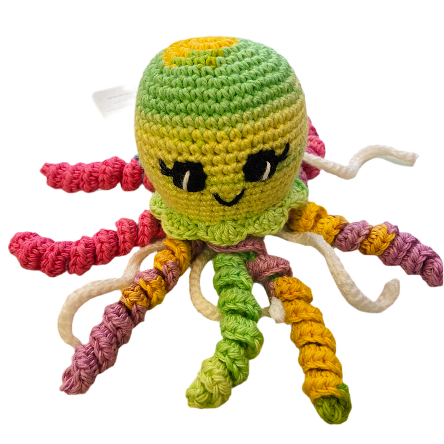Octopus Crochet Toy - multi coloured