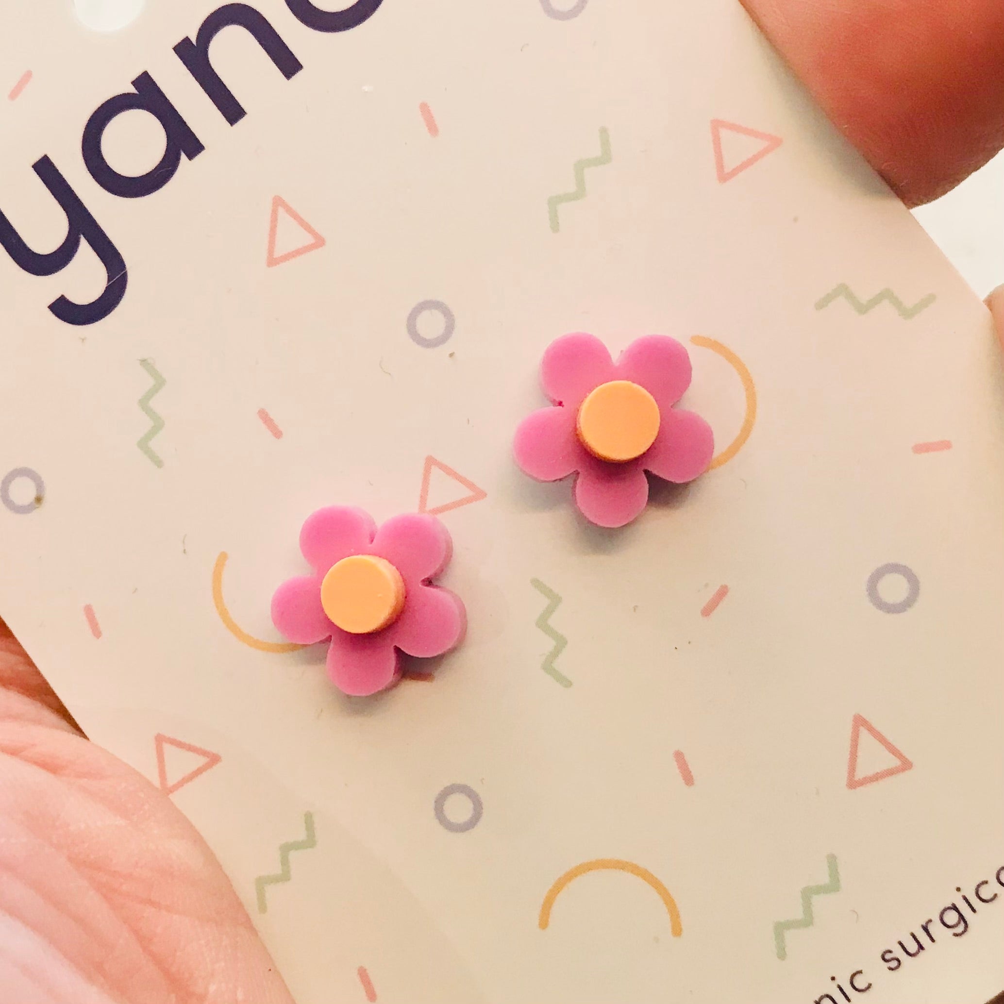 Flower Stud Earrings