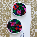 Novelty Studs Earrings - Graphic Acrylic